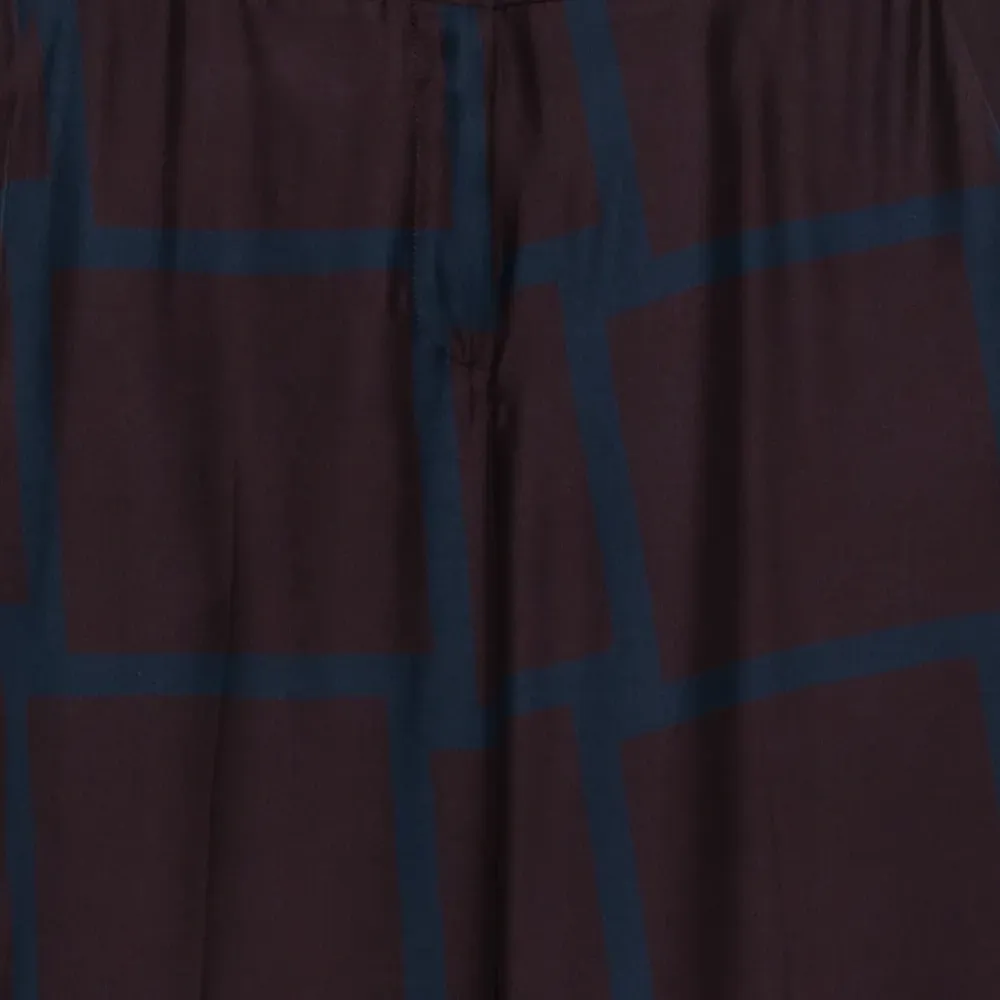 Брюки с геометричным принтом Брюки с геометричным принтом