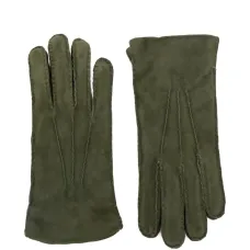 Замшевые перчатки с прострочкой Замшевые перчатки с прострочкой