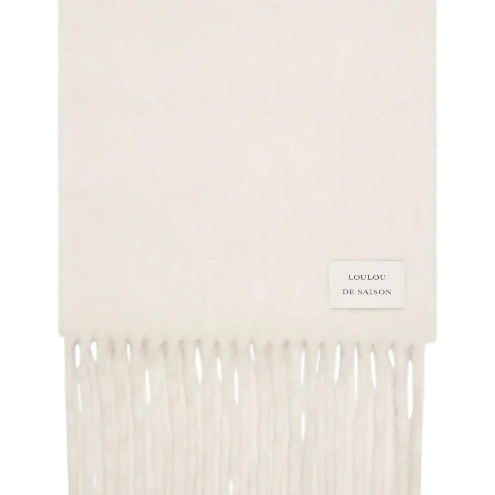 Шарф Santo с бахромой