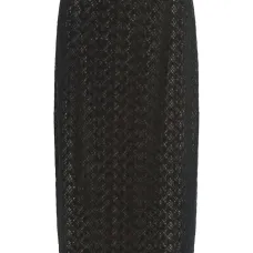 Кружевная юбка миди