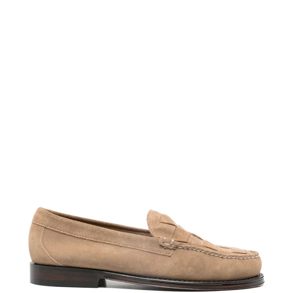 Плетёные лоферы в венецианском стиле