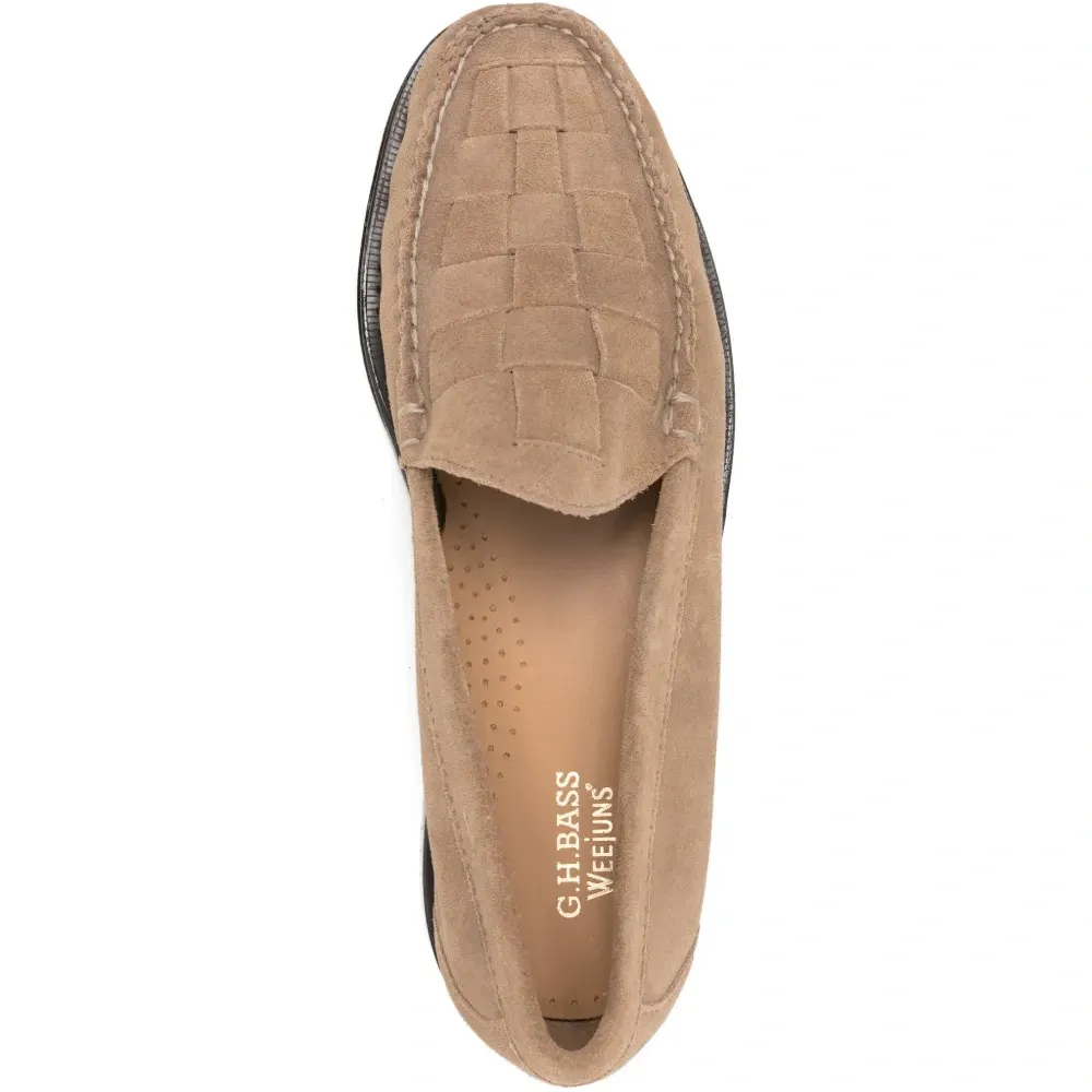 Плетёные лоферы в венецианском стиле