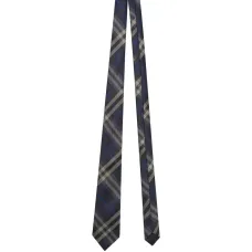 Шелковый галстук в клетку