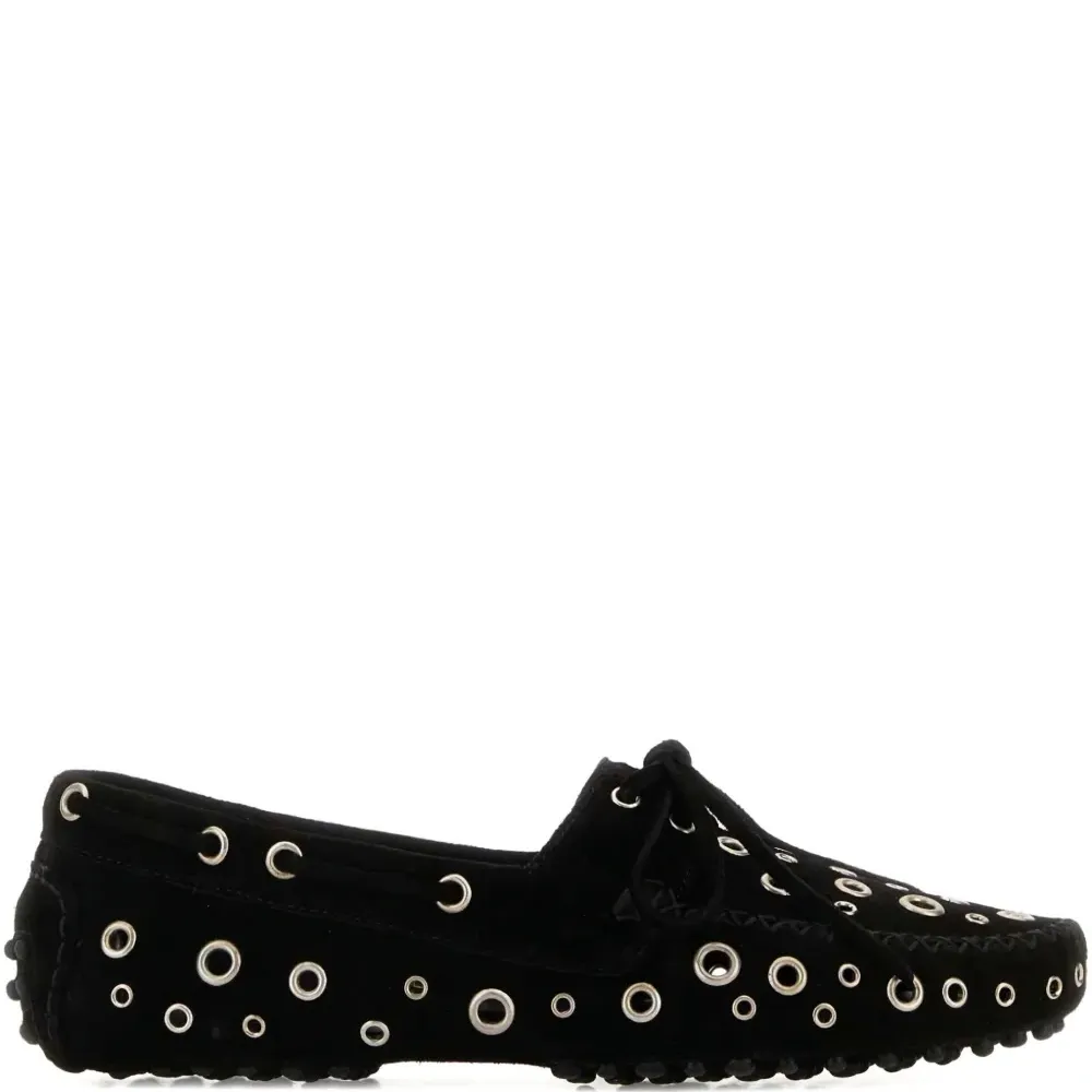 Лоферы с люверсами