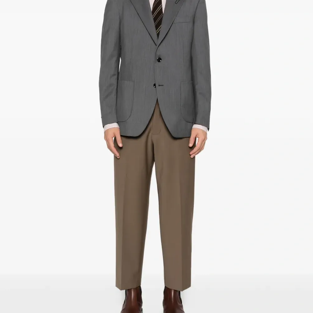 Брюки с застежкой на пуговицах