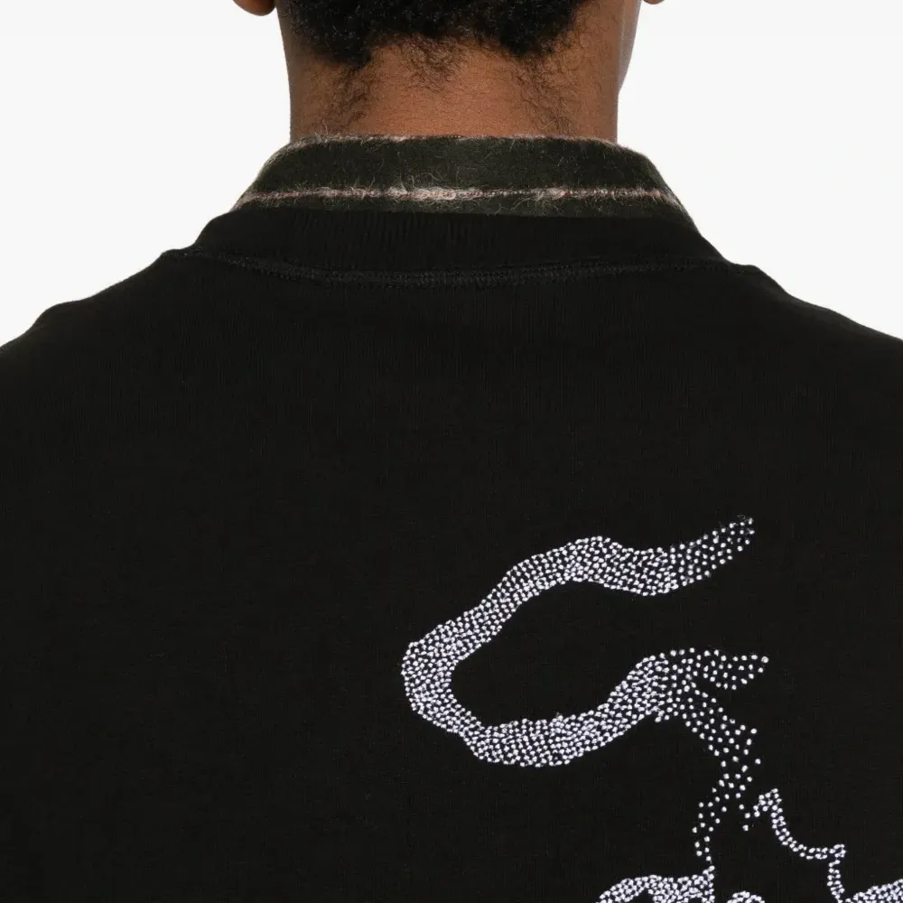 Толстовка с круглым вырезом