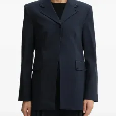 Блейзер с карманом, украшенным заклёпками Блейзер с карманом, украшенным заклёпками