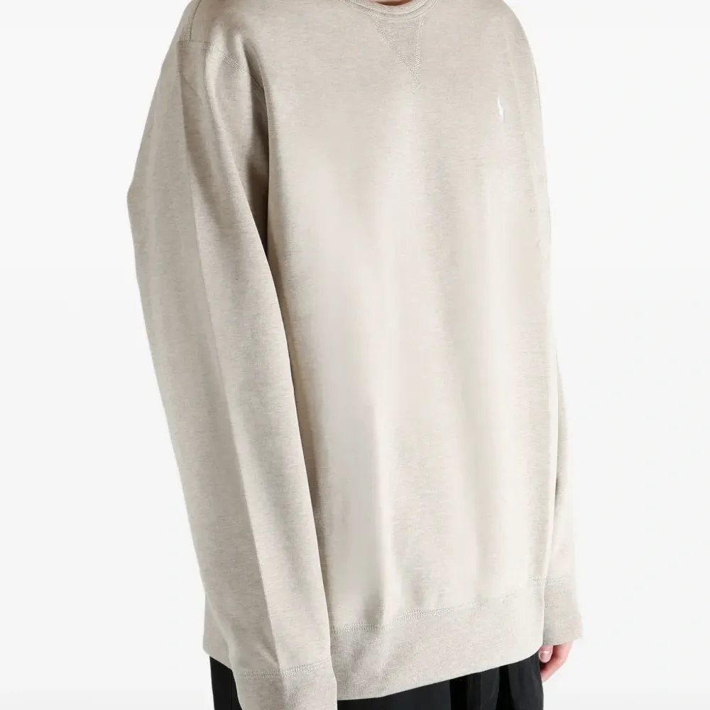 Толстовка с круглым вырезом и логотипом