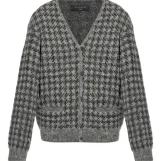 Кардиган Zain в ломаную клетку