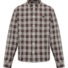 Клетчатая рубашка Santiago с длинными рукавами