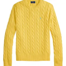 Свитер фактурной вязки с вышивкой