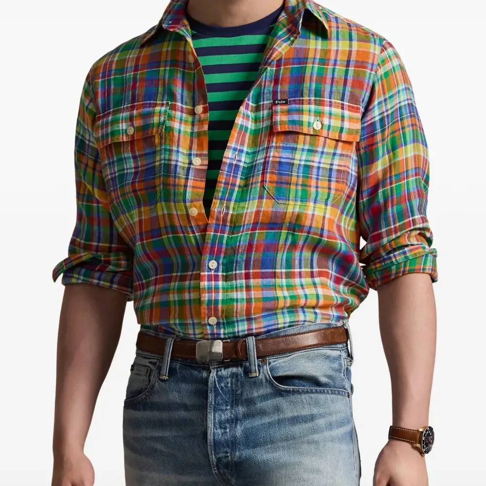 Рубашка в клетку