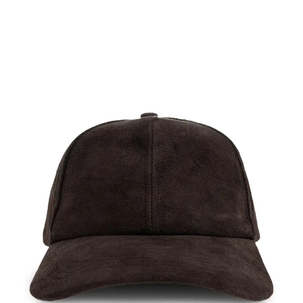 Замшевая бейсболка Замшевая бейсболка