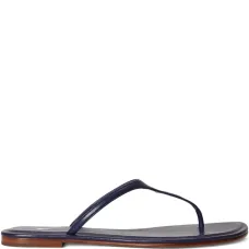 Босоножки с тисненым логотипом