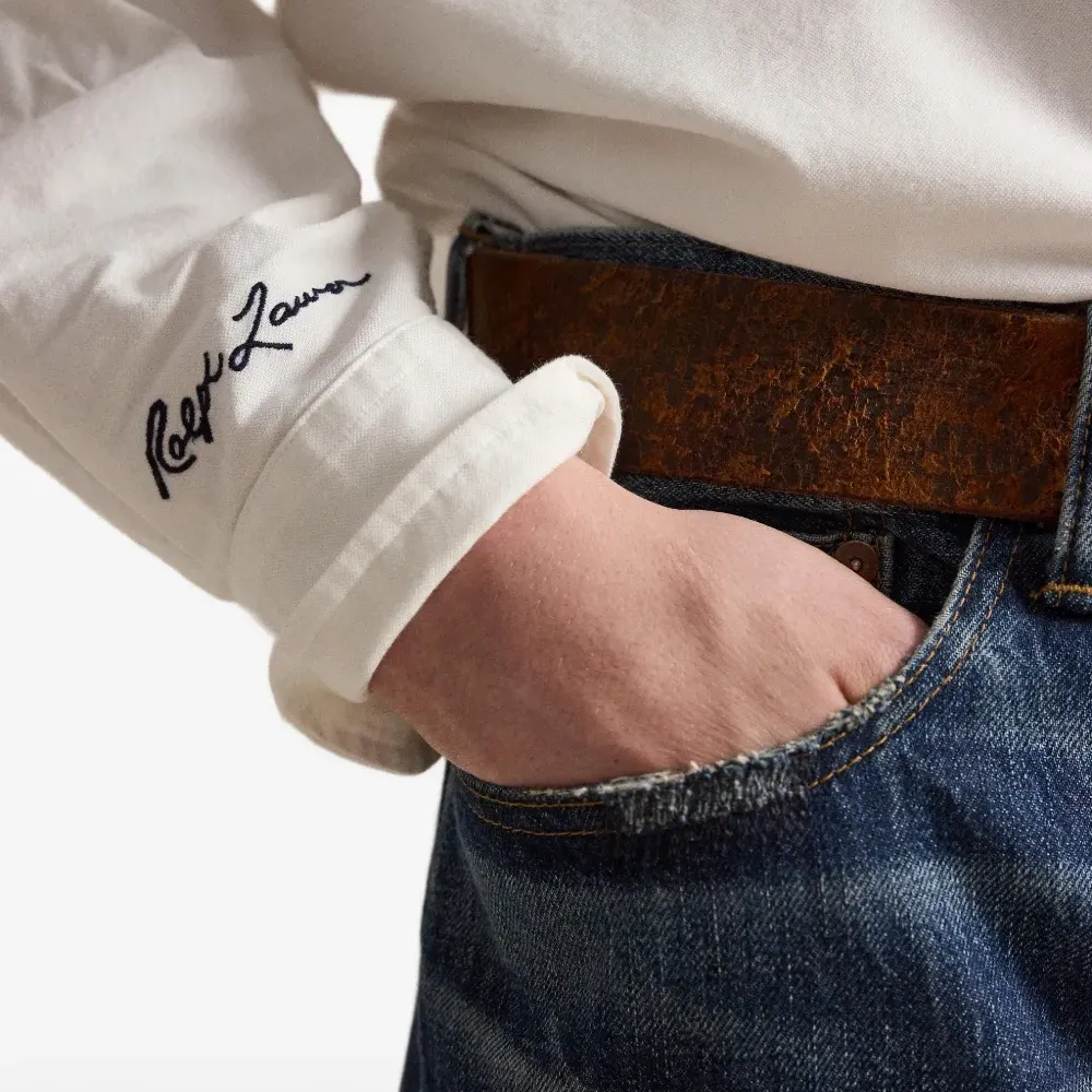 Рубашка Yankees с карманом и пуговицами