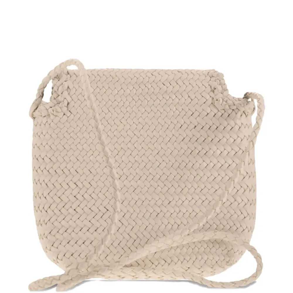 Плетеная мини-сумка через плечо City