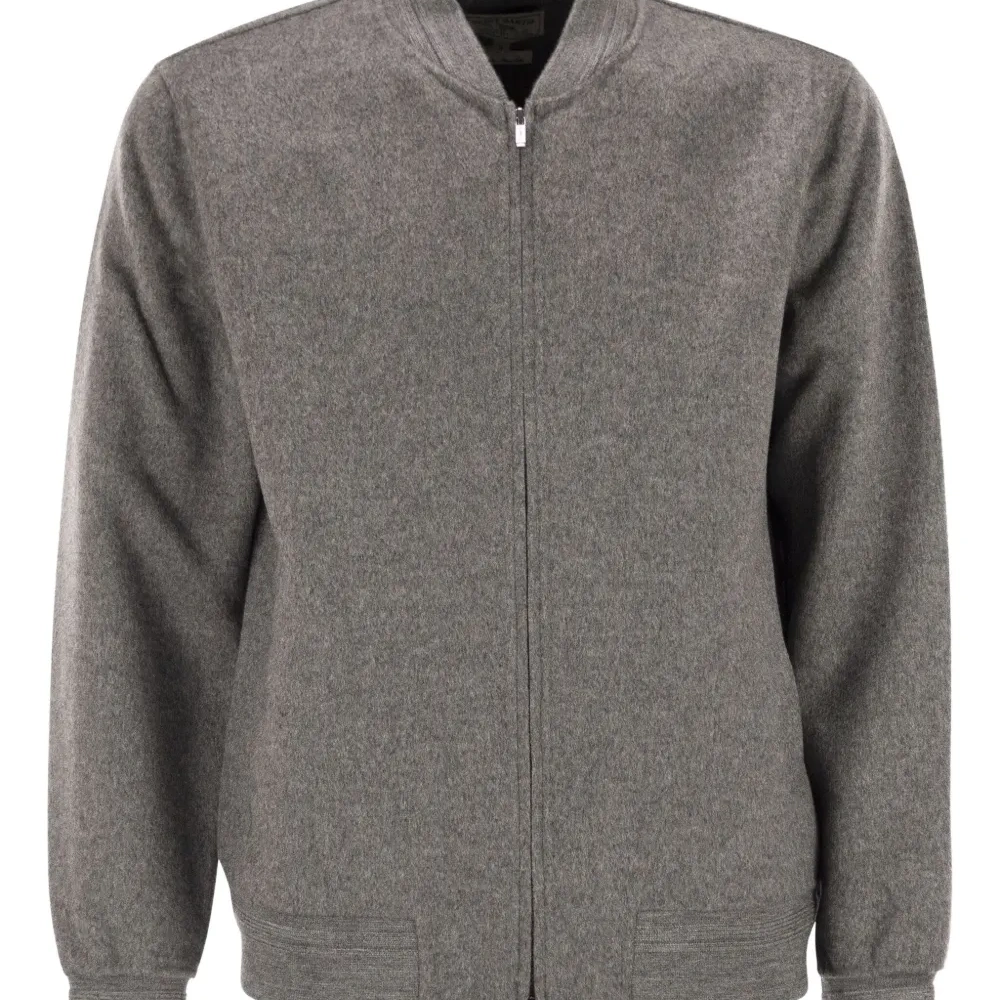 Бомбер Camden с необработанными краями