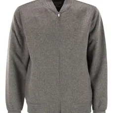 Бомбер Camden с необработанными краями