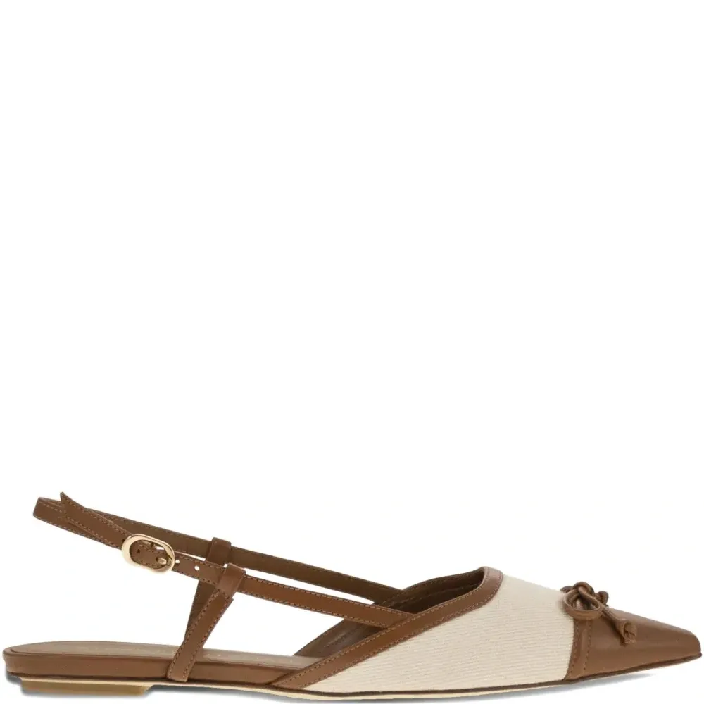 Туфли Kitty с заостренным носком и ремешком на пятке