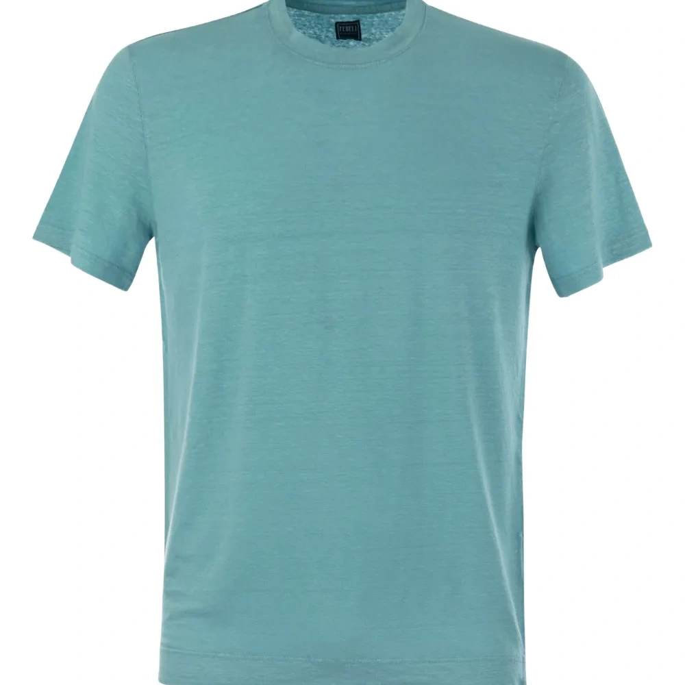 Футболка с круглым вырезом