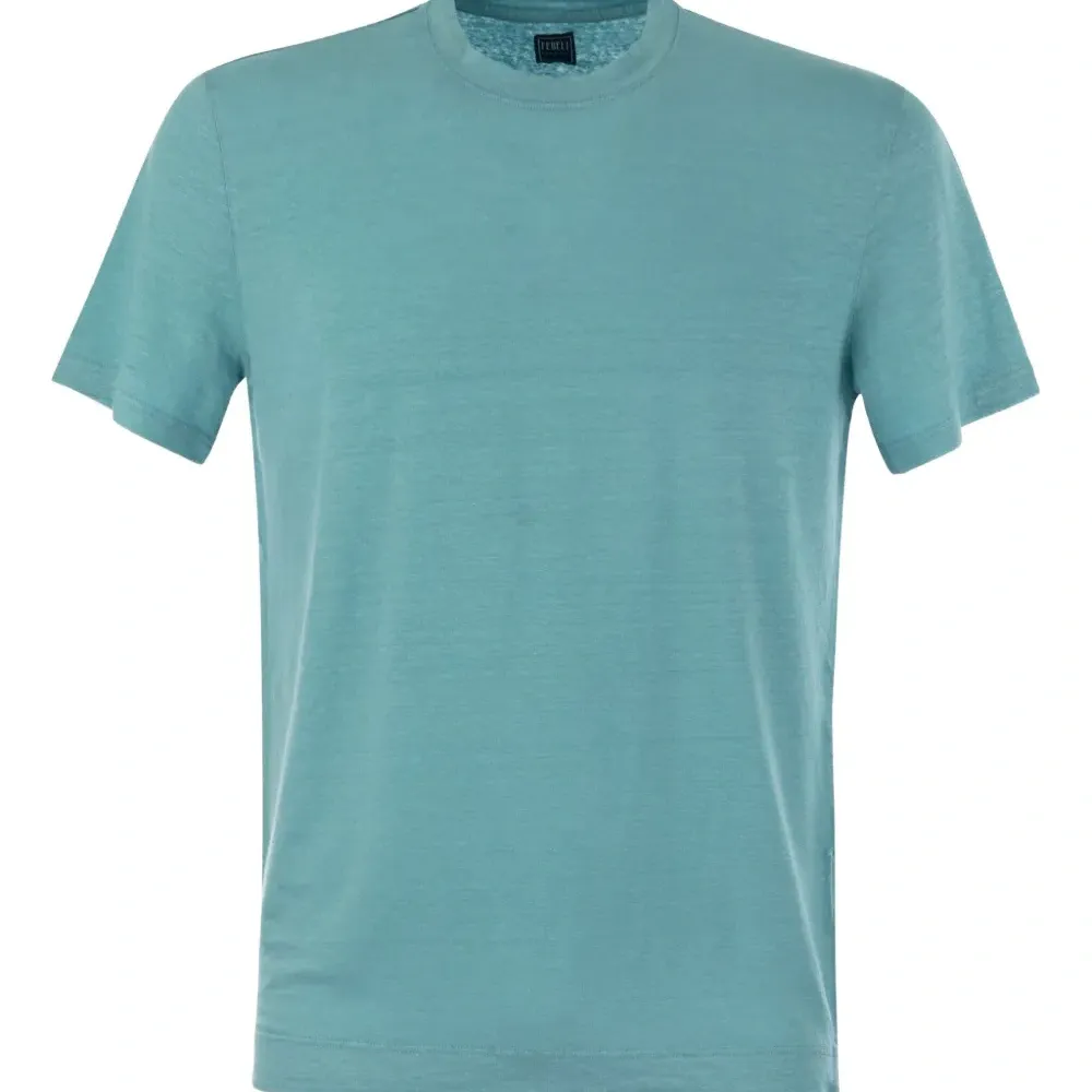 Футболка с круглым вырезом