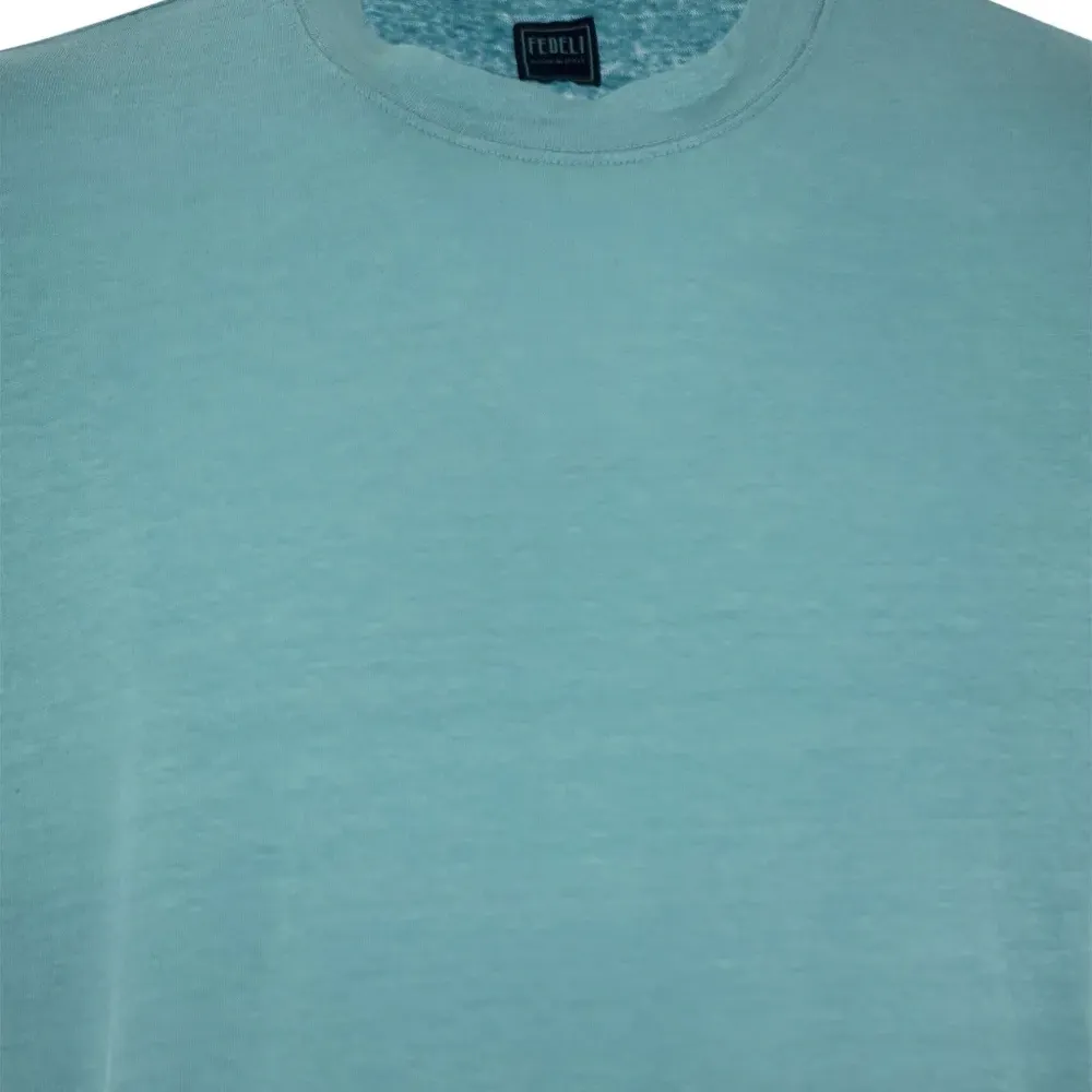 Футболка с круглым вырезом