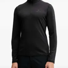 Футболка с наполовину застёгивающейся молнией Pascal