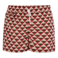 Плавки-шорты с геометричным узором Плавки-шорты с геометричным узором