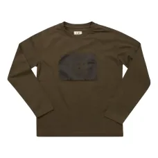 Футболка с длинными рукавами и логотипом