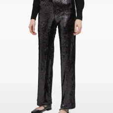 Брюки с пайетками
