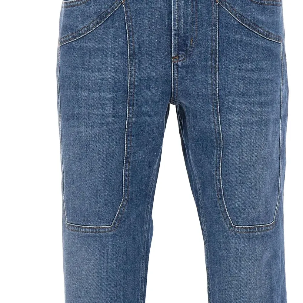 Джинсы John с вышитым логотипом