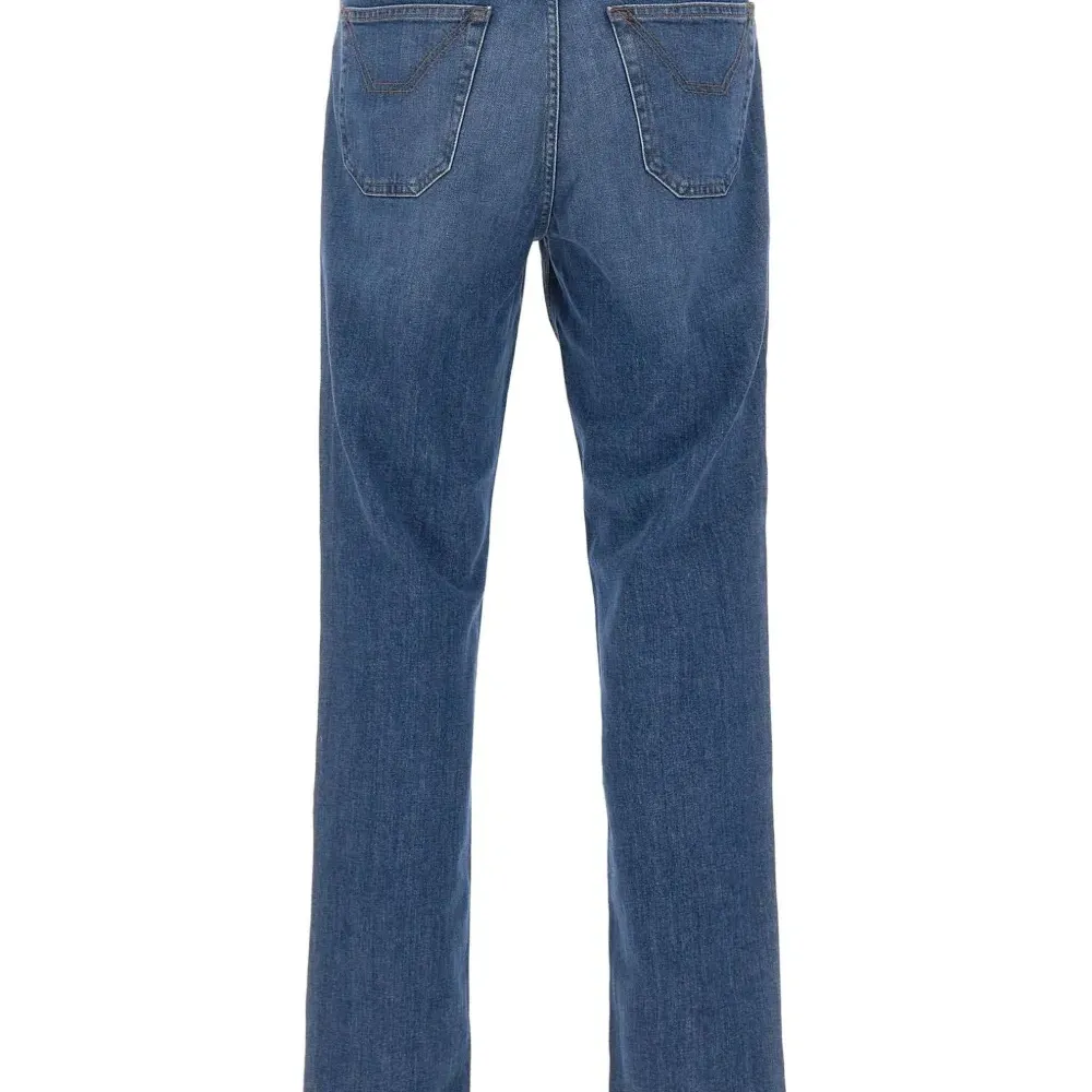 Джинсы John с вышитым логотипом