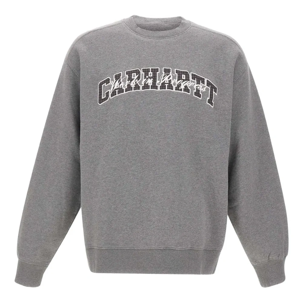 Толстовка с вышитым логотипом