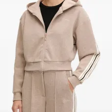 Худи с полосками на рукавах