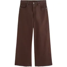 Джинсы-клёш с необработанным краем