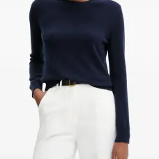 Свитер с круглым вырезом Свитер с круглым вырезом