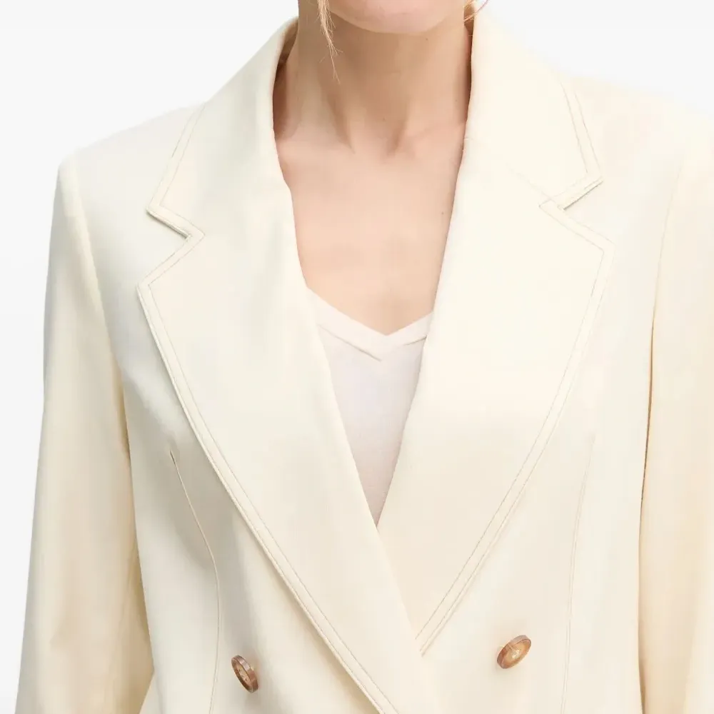 Двубортный топ на пуговицах