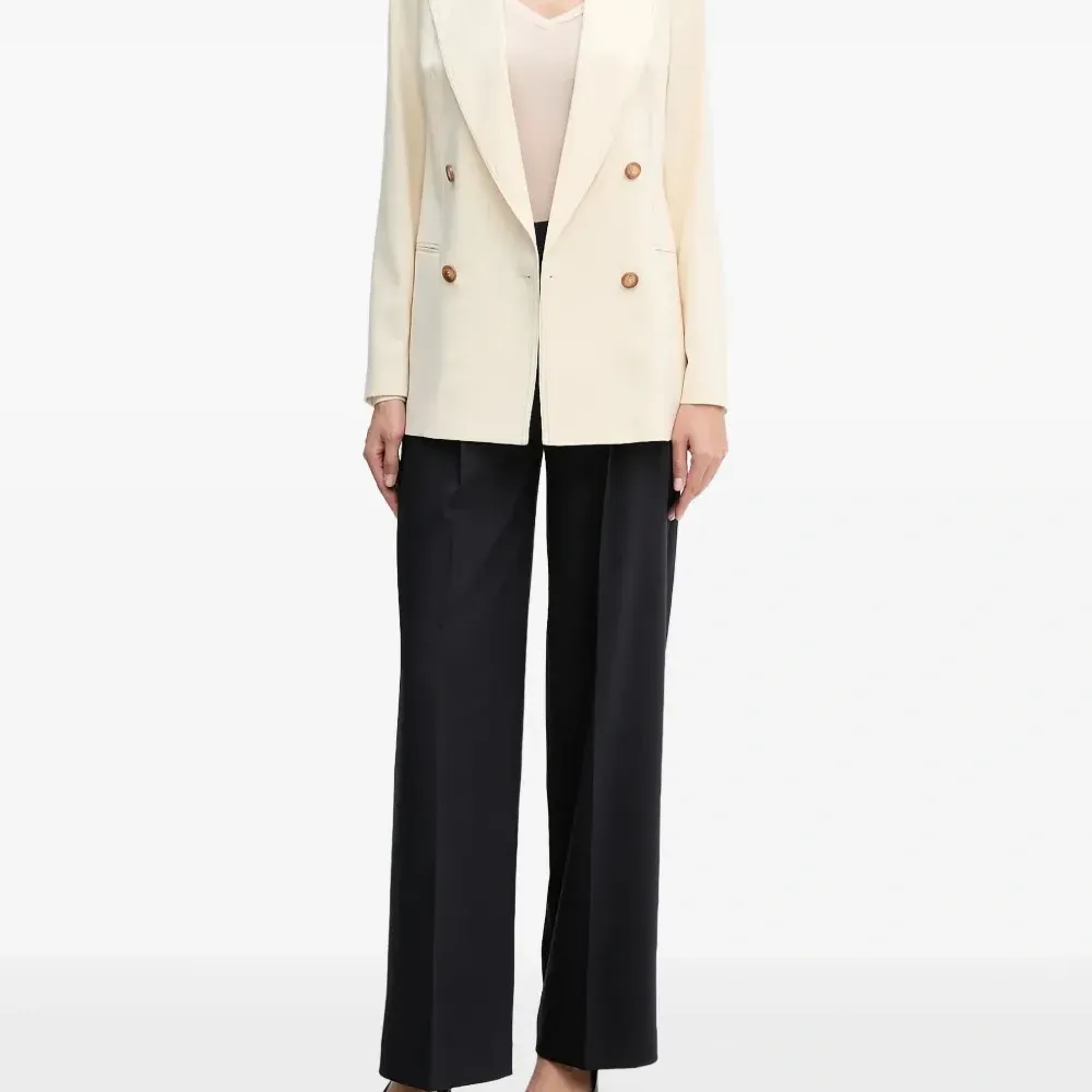 Двубортный топ на пуговицах