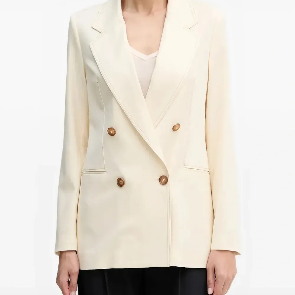 Двубортный топ на пуговицах