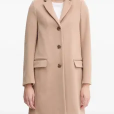 Пальто на пуговицах