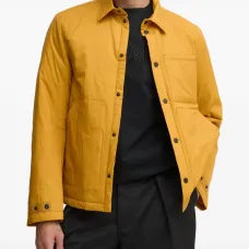 Куртка на пуговицах с нагрудными карманами