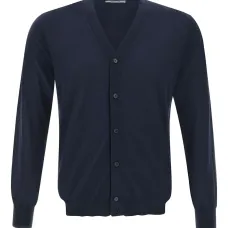 Кардиган с V-образным вырезом