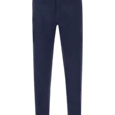 Брюки с нашивкой-логотипом