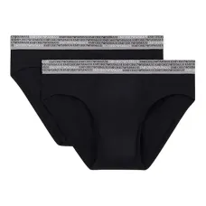 Комплект из двух трусов-брифов с логотипом