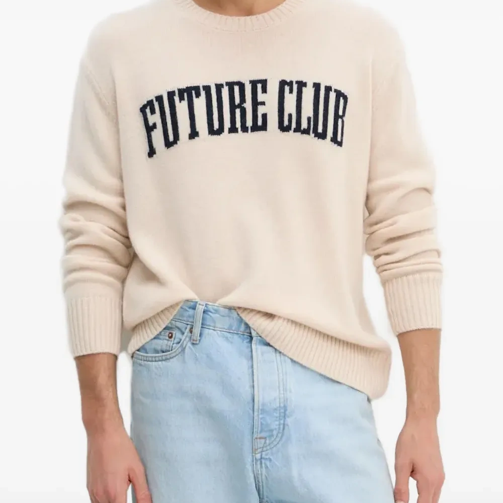 Кашемировый свитер с круглым вырезом