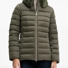 Стёганая куртка Bettanie с текстурным воротником