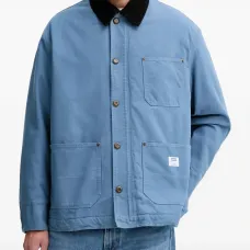 Куртка с вельветовым воротником