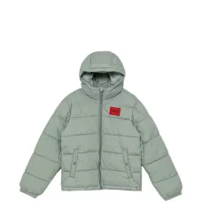 Утеплённая куртка с капюшоном