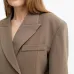 Двубортный блейзер с карманами Двубортный блейзер с карманами