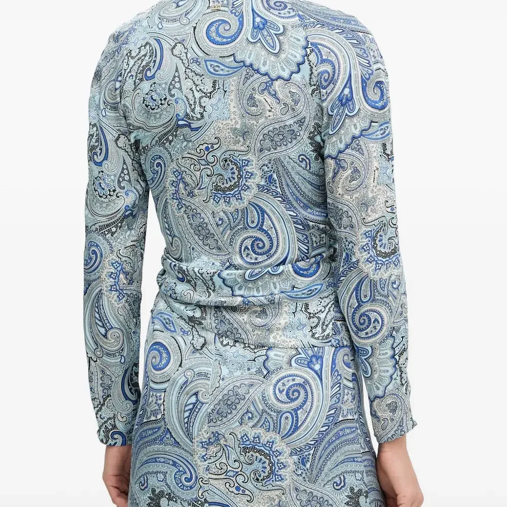 Блузка с принтом пейсли